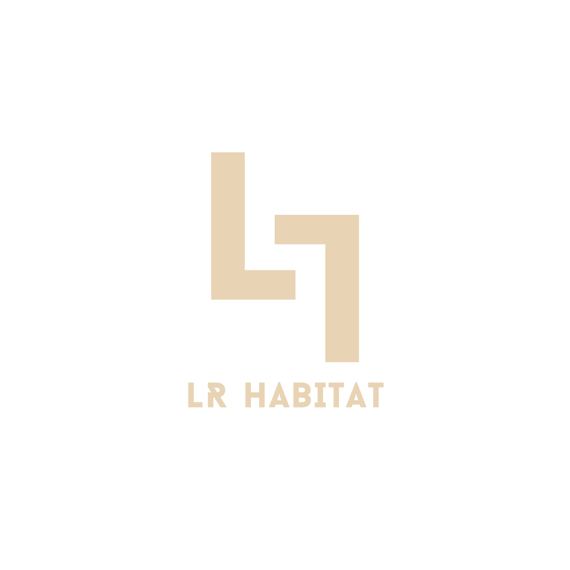 LR HABITAT - logo - couleurs inversées